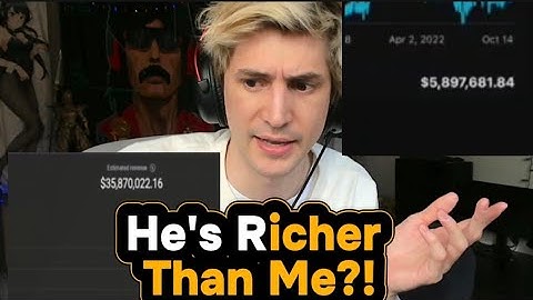 Xqc Reacts To Charlie Youtube Income And compare To His | Moist Critical is Richer Than The Juicer?!