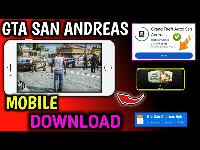 How to Download GTA SAN ANDREAS on Android/iOS For Free - Working