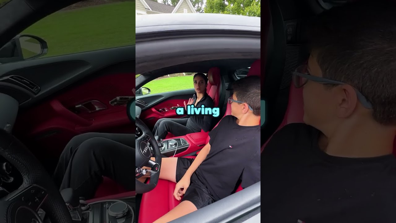 16 Year Old Driving A 200 000 Audi R8 