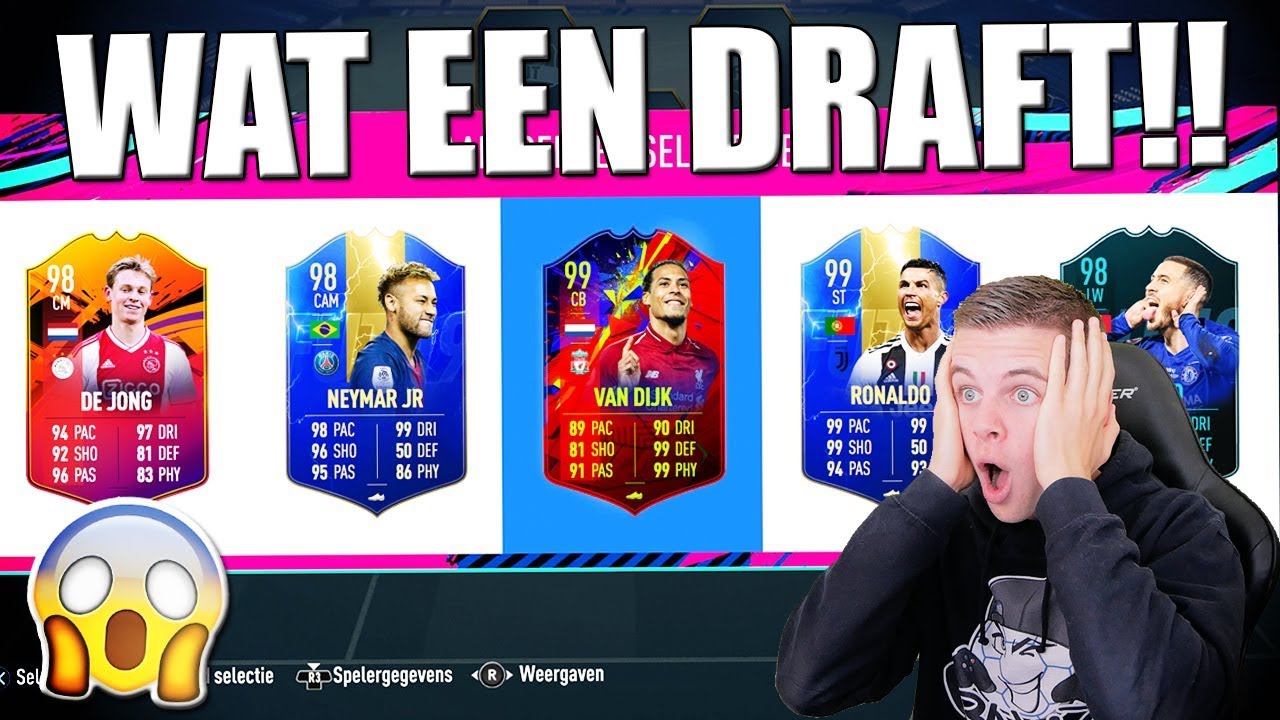 MEEST BIZARRE FUT DRAFT OOIT GEMAAKT!!
