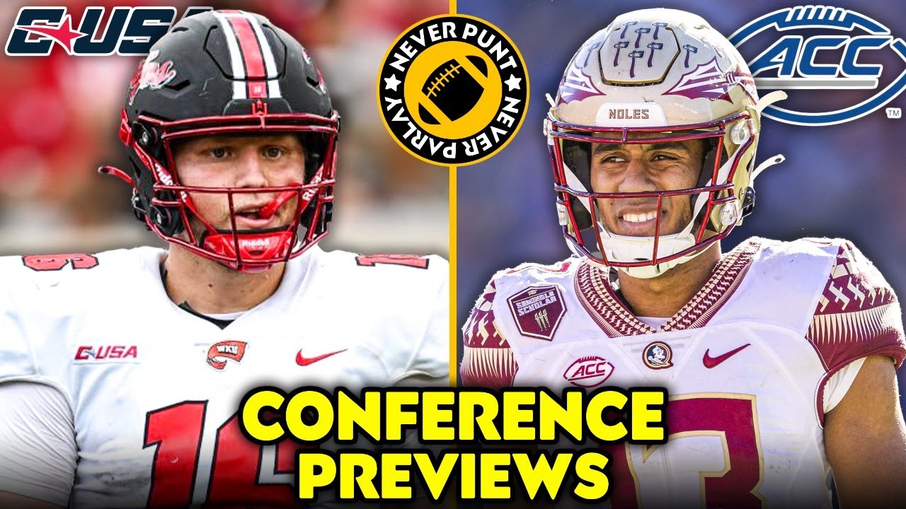 ACC & CUSA Best Bets Free College Football Futures Picks & Previews