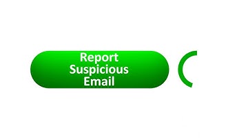 Report Suspicious Email Computer Mouse Clicking Animation on white background