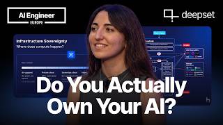 What Breaks When You Build AI Under Sovereignty Constraints - Bilge Yücel, deepset GmbH