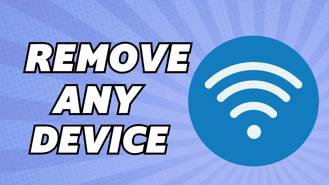 How to Remove Any Device From WiFi | Kick Someone Off Your WiFi (Easy