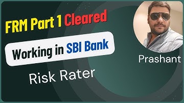 FRM Part 1 opportunity Discussion +918240082894 | Working in SBI Bank | FRM Jobs | Package | RBei