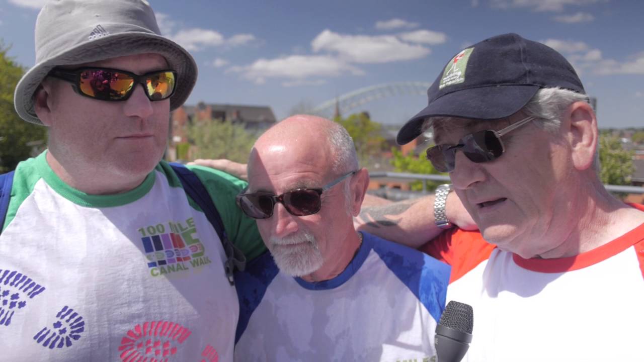 Birmingham to Runcorn 100 mile walk in support of St Luke's Care home