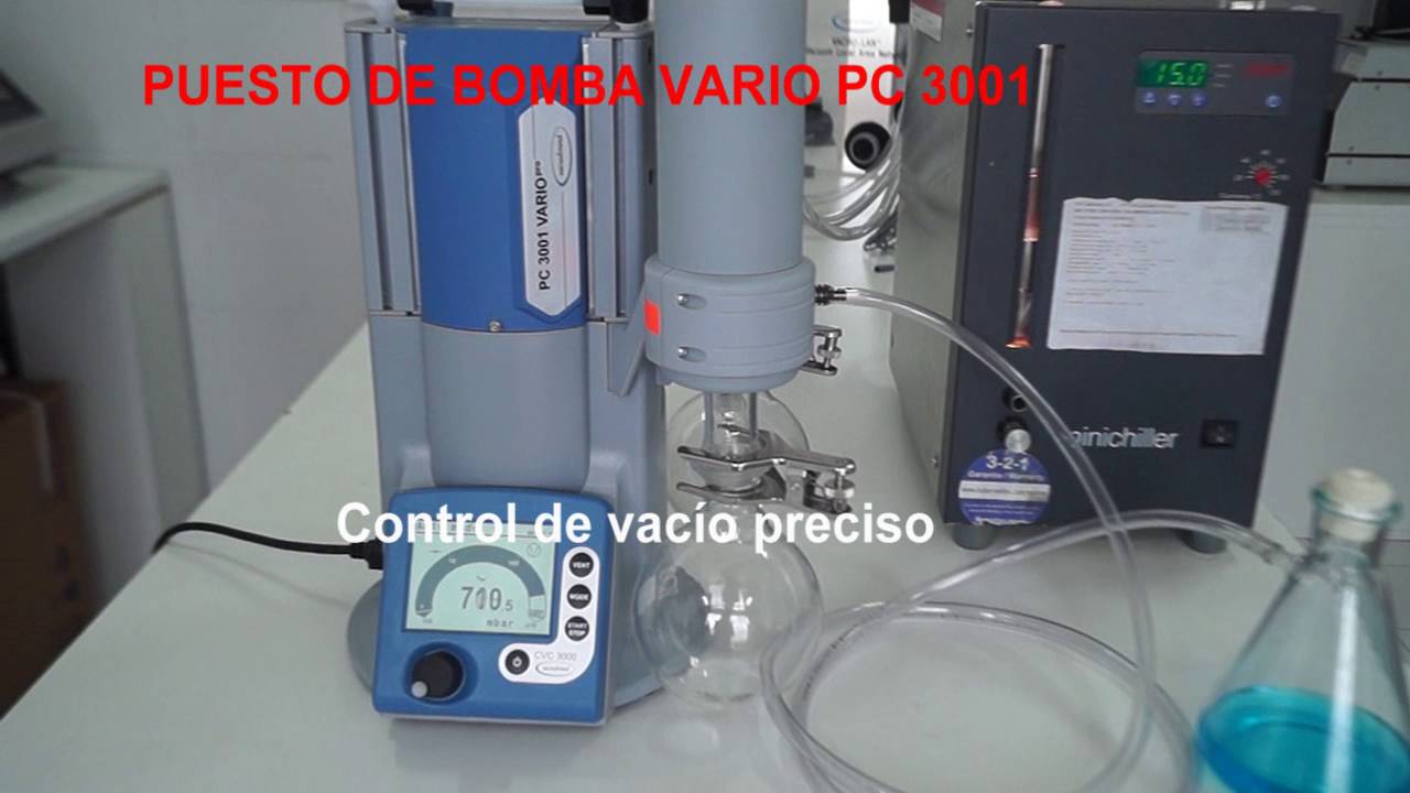 Evaporación de etanol PC 3001 VARIO