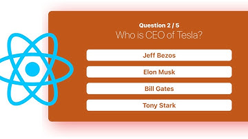 React Quiz App Tutorial (w/ source code + working example) | Beginner React Projects | 2023