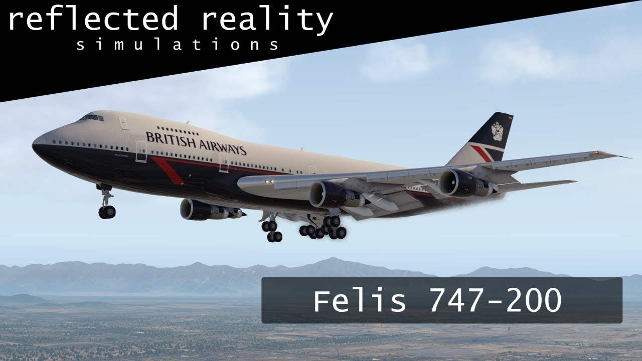 Felis 747-200 Full Tutorial - Part 5 - Descent and Landing