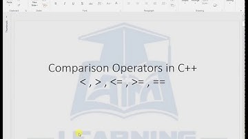 Lec 12 Comparison Operators in C++ with Example | C++ Programming Tutorial | in Urdu/Hindi