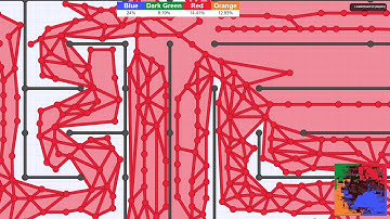 Defly.io event: 4 Team MAZE MAP - 2021-12-31