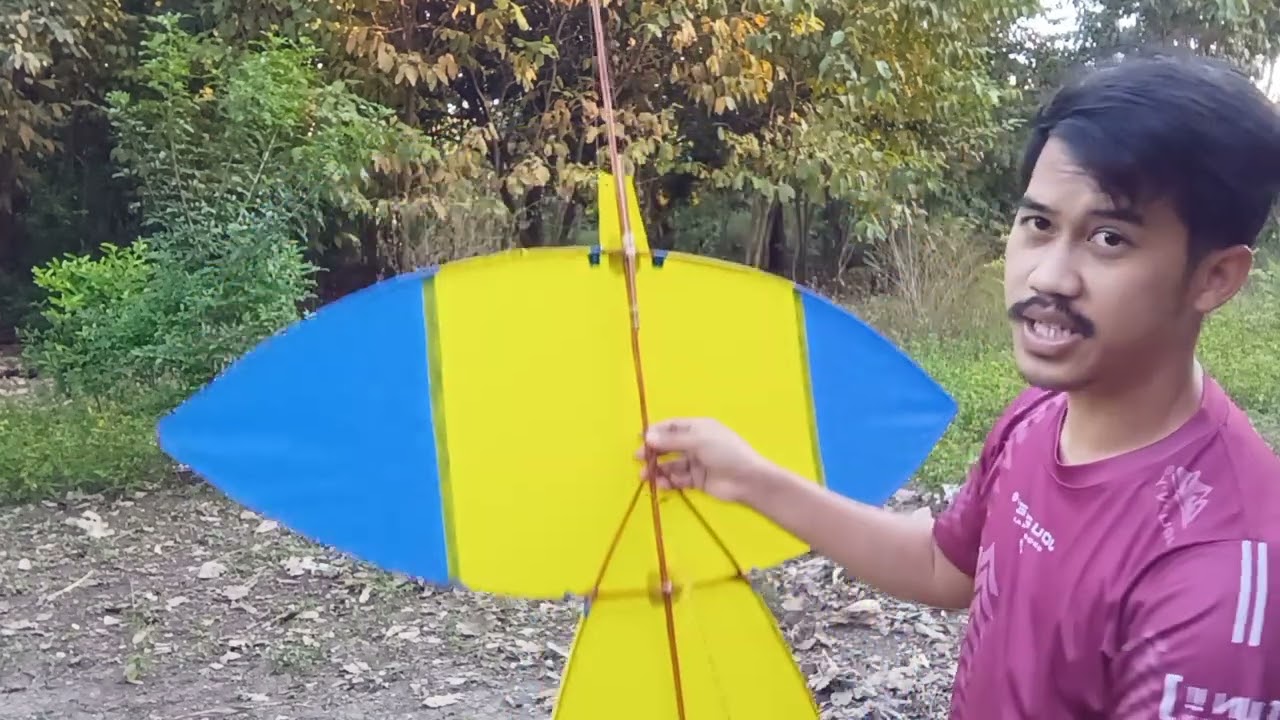 รีวิวจุฬาโคราชสายลั่น 120 ซม. ตัวใหม่ #ว่าว #ว่าวจุฬาโคราช #ธนูฟ้าผ่า