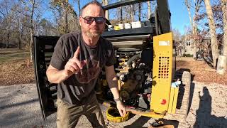 Idiot proof!  CAT 299D3XE 1000 Hour Service