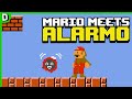 Mario meets Nintendo's Alarmo!