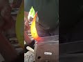 Handmade Fruit Harvest Sickle🔥#blacksmith #wood #fruit #forging #shorts