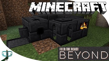 FTB Beyond Ep. 1: Starter Tinkers Smeltery | Modded Minecraft