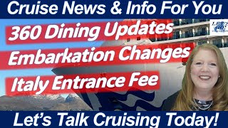 CRUISE NEWS! Carnival Ship Naming Ceremony | City Enacts Entrance Fee | Rising Airline Ticket Costs?