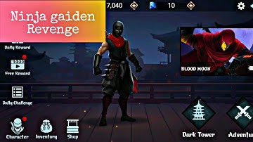 NINJA RAIDEN REVENGE android/ios gameplay
