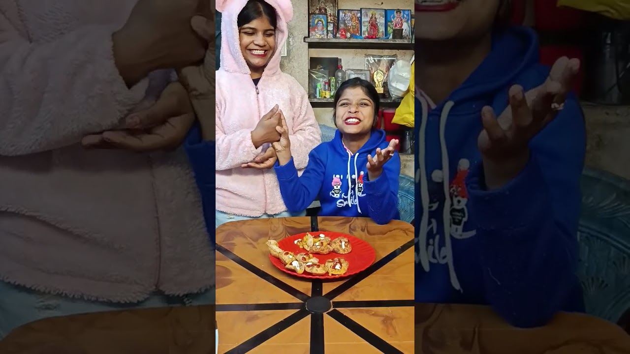  Rock paper scissor pani puri challenge