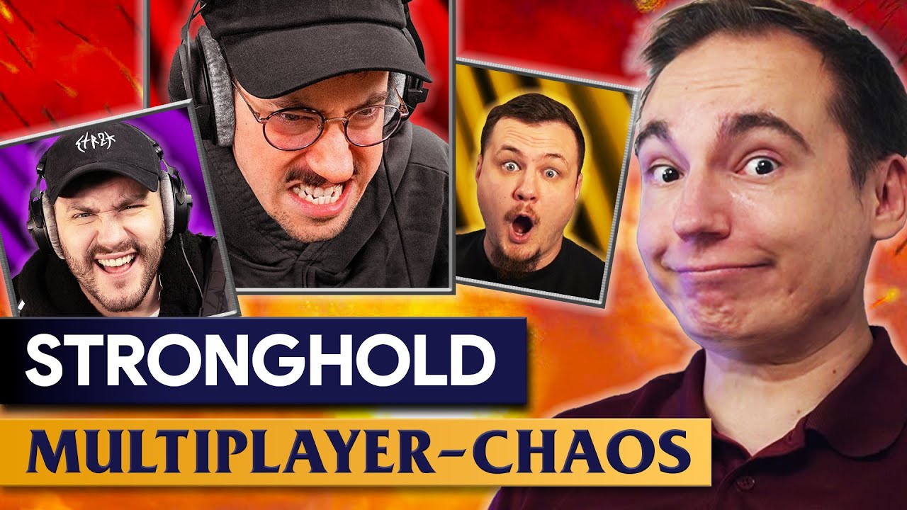 Entspannte Runde Stronghold mit den Jungs