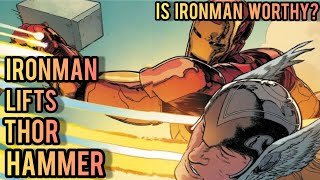 IRONMAN LIFTS THOR HAMMER || IS IRONMAN WORTHY || (EXPLAINED IN HINDI)