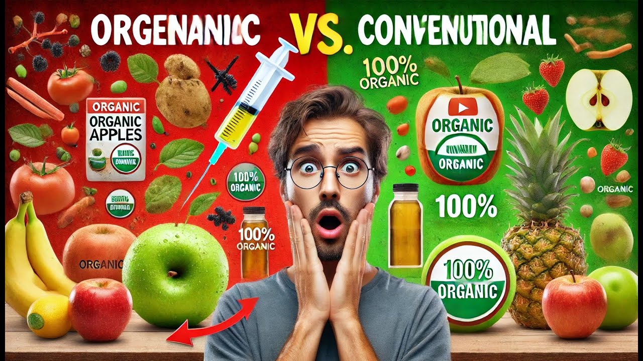 Organic vs. Conventional Foods: | Is Conversational Food healthier |