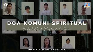 Doa Komuni Spiritual - Virtual Choir Paroki Bojong Indah