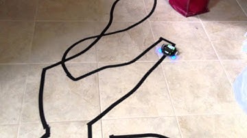 3pi robot line follower test