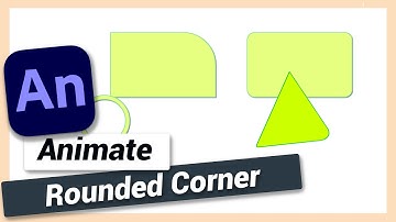 Create Rounded Corners for Any Shape | Adobe Animate CC Tutorial
