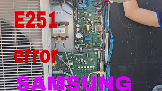 samsung vrf e251 error