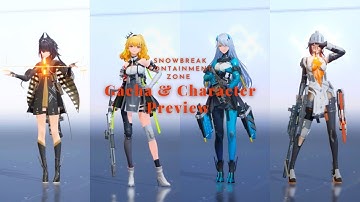 Snowbreak Containment Zone - CBT Gameplay - Gacha & Characters Preview