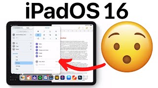 iPadOS 16 - MAJOR MULTITASKING UPGRADES! #WWDC2022