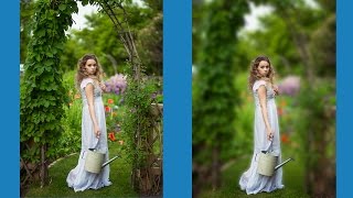 photoshop cs6 blur effect