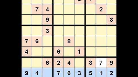 How to Solve New York Times Sudoku Hard April 7, 2022