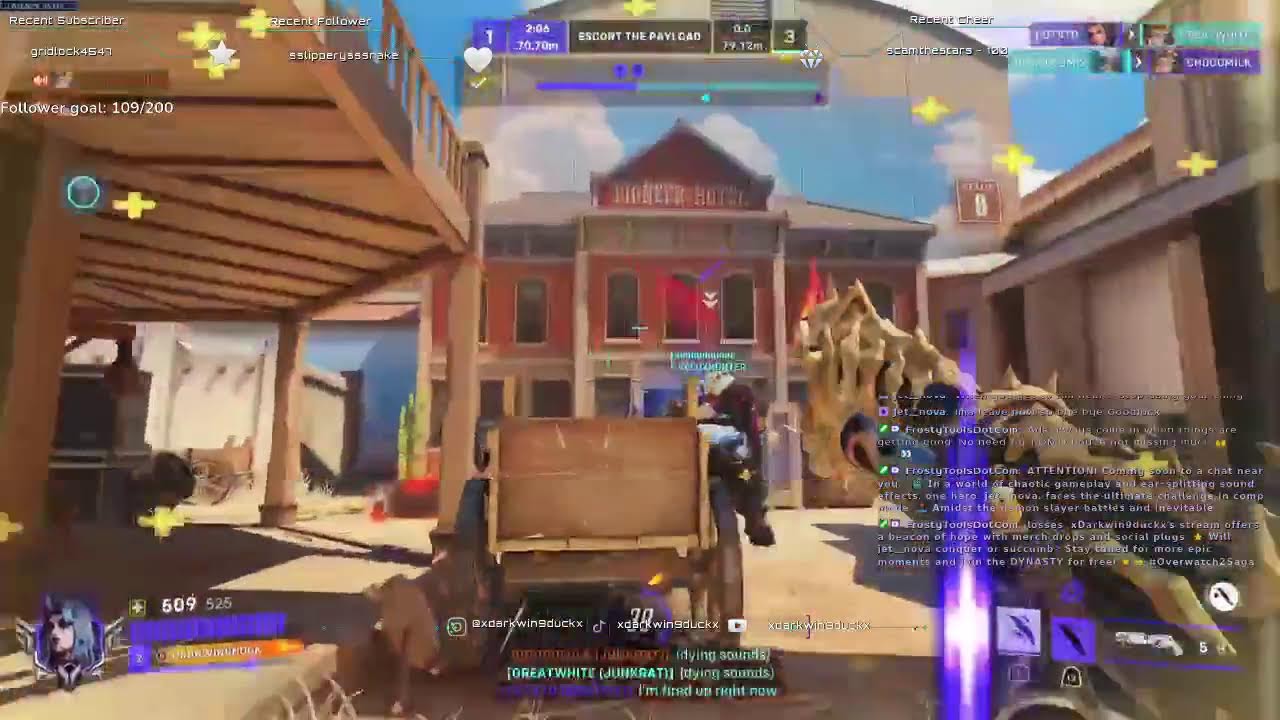 {Juno Skin Twitch Dropz}Overwatch Deranking Simulator 😑!lurk !socials !prime