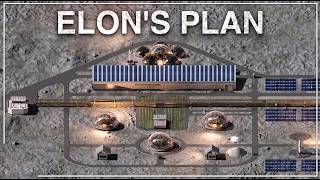 How SpaceX Will Build a City on The Moon