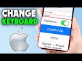 How to Change Keyboard Language in iPhone