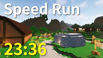 [World Record] Terra Restore Speed Run (Any%) 23:36.800 | Minecraft CTM Map Speedrun