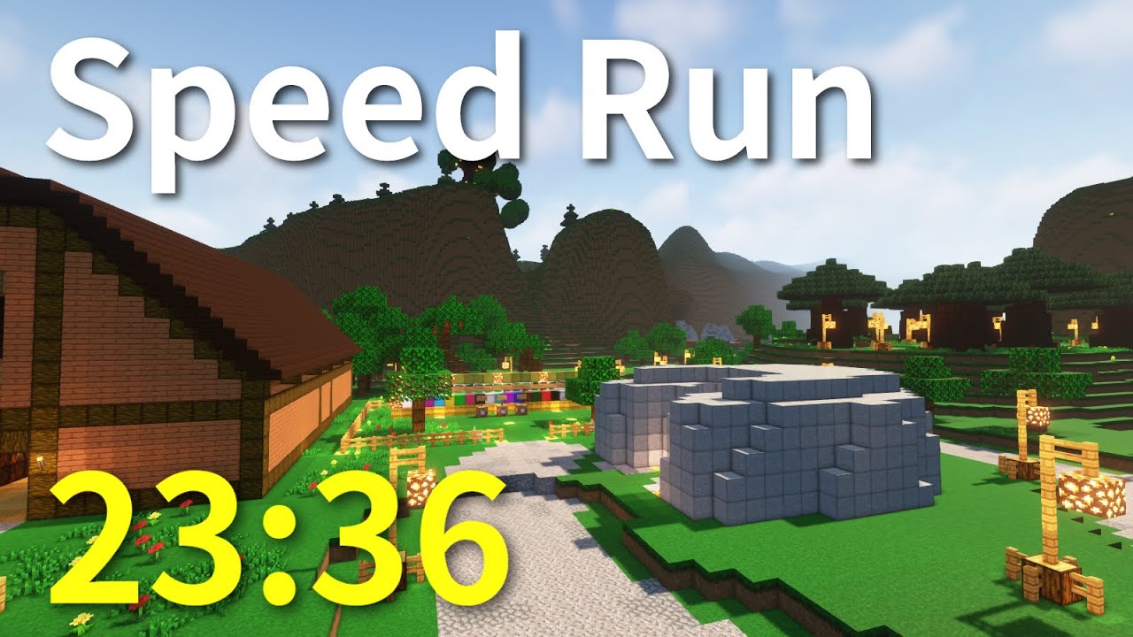 [World Record] Terra Restore Speed Run (Any%) 23:36.800 | Minecraft CTM Map Speedrun