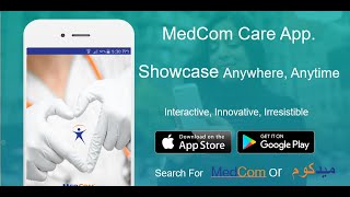 MedCom Mobile App - English screenshot 1
