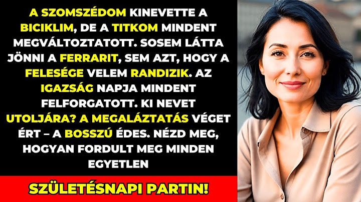 A SZOMSZÉDOM kinevette a BICIKLIM – nem tudta, hogy a SPORTAUTÓMMAL viszem RANDEVÚRA a feleségét