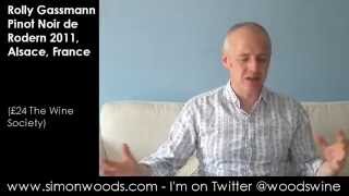 Wine Tasting with Simon Woods: Rolly Gassmann Pinot Noir 2011