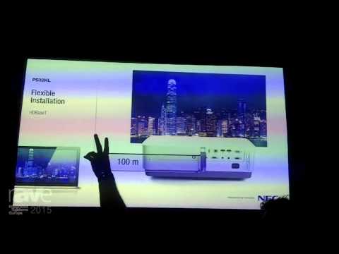 ISE 2015: NEC Tells rAVe About P502HL Laser Projector