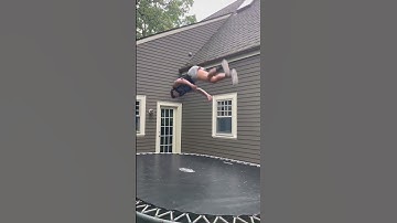 Steps to Front Flip Twisting!🌪 #shorts #trampoline