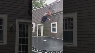 Steps to Front Flip Twisting!🌪 #shorts #trampoline