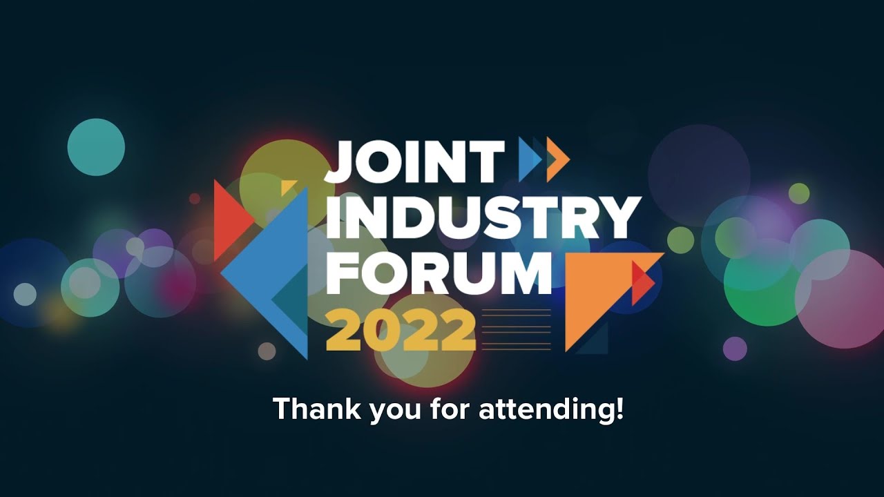 2022 Joint Industry Forum WrapUp Photo Highlights YouTube