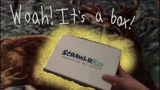 I discovered Scrawlrbox. (July 2018 Scrawlerbox unboxing)