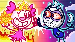 God of Time's Cartoon Catastrophe: Day vs Night Duel of Laughs | Cartoon Animation by The Incredible Max and Puppy dog 194 views 13 hours ago 1 hour