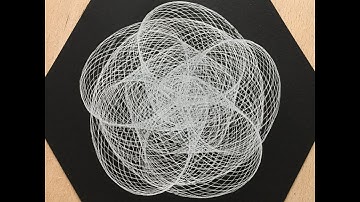 pentagon in a pocket | relaxing cycloid drawing (28)