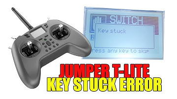 JUMPER T-LITE - KEY STUCK ERROR